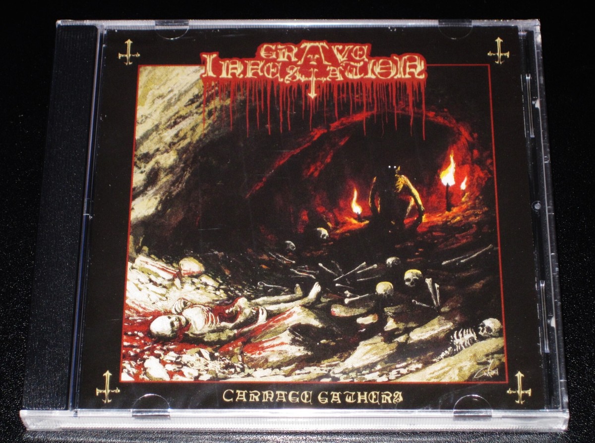 Cadaver Carnage スプリット盤 デスメタル Grave Infestation - Carnage Gathers CD 2025 Dark Descent