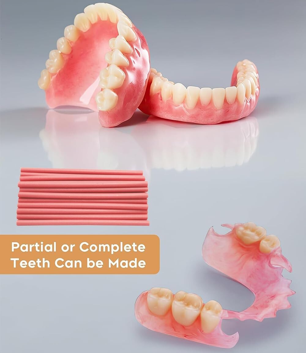 Adjustable DIY Missing Teeth Kit - Comfortable and Durable Temporary Dentures