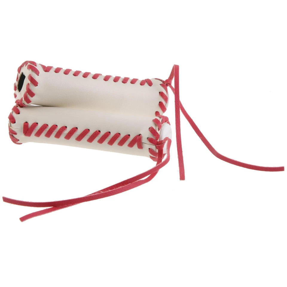 Electra Fahrrad Lenker Griffe Streamer 130mm Retro Leder Optik Fransen Bänder - Bild 4 von 4