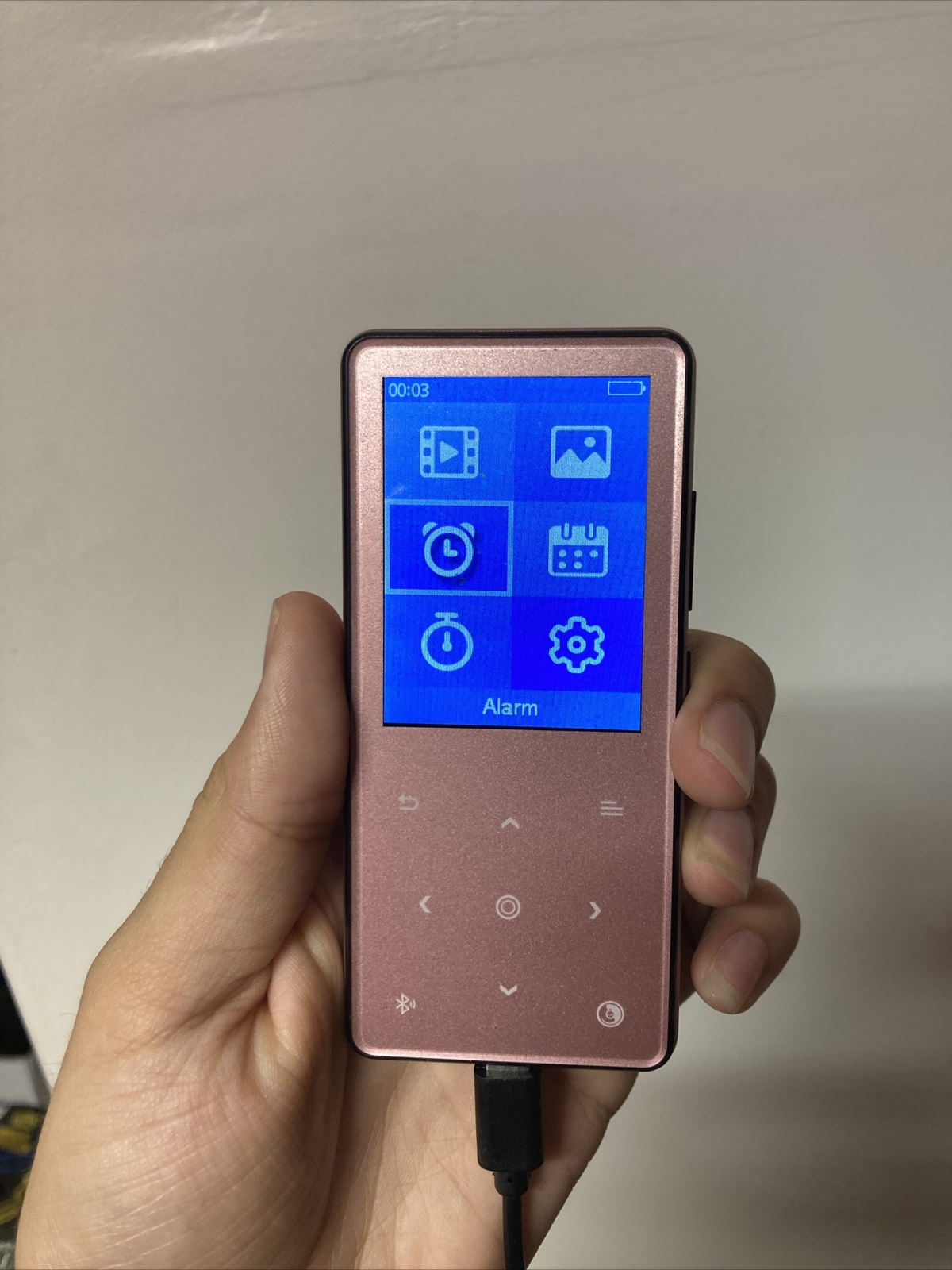 AGPTEK H9 Purple Bluetooth Builtin Speaker 2.4" LCD 16GB FM Radio MP3 Player eBay