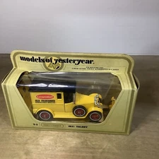 Matchbox Models of Yesteryear 1927 Talbot Langendorf …Enriched Bread