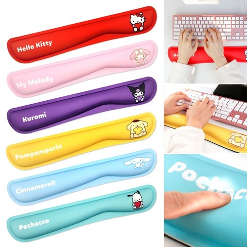 Cute Sanrio Keyboard Wrist Rest Cushion Gel Pad Kuromi My melody Hello Kitty - 第 1/15 張圖片