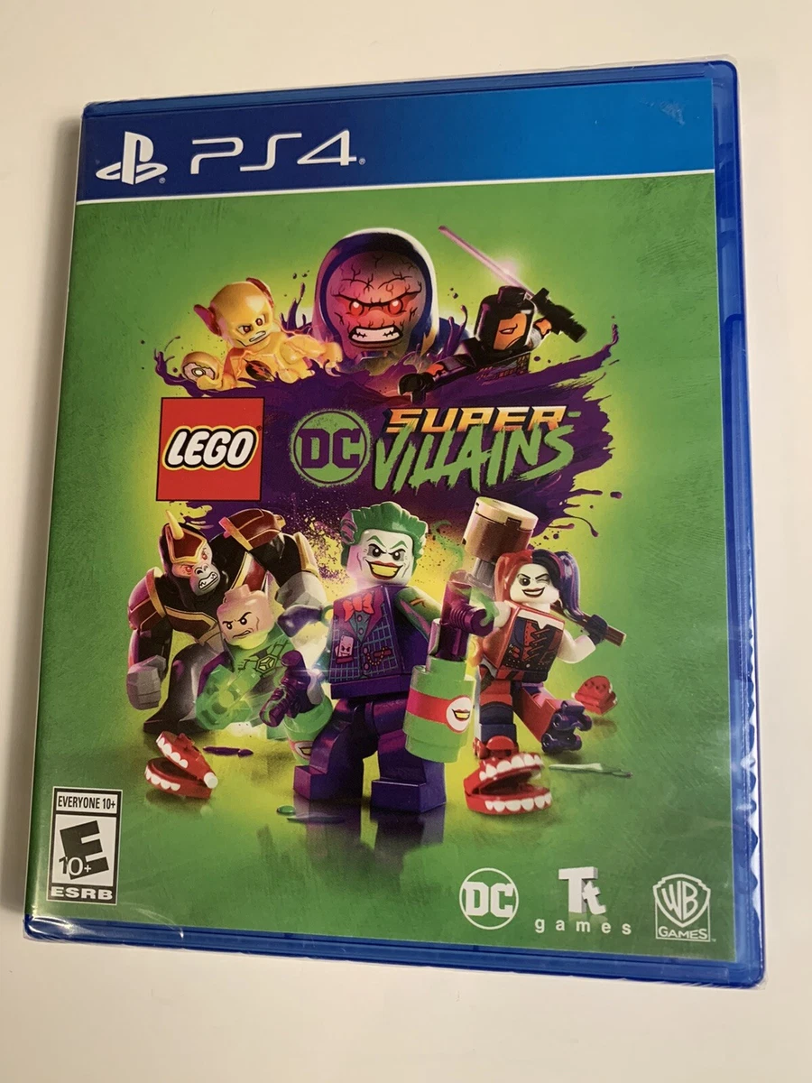 LEGO DC Comics Super Villains PS4 PlayStation 4 2018 BRAND NEW