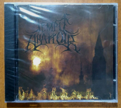 Temple Abattoir - Sacrilege & Savagery Spain Black Brazilian Edition RARE!!!!