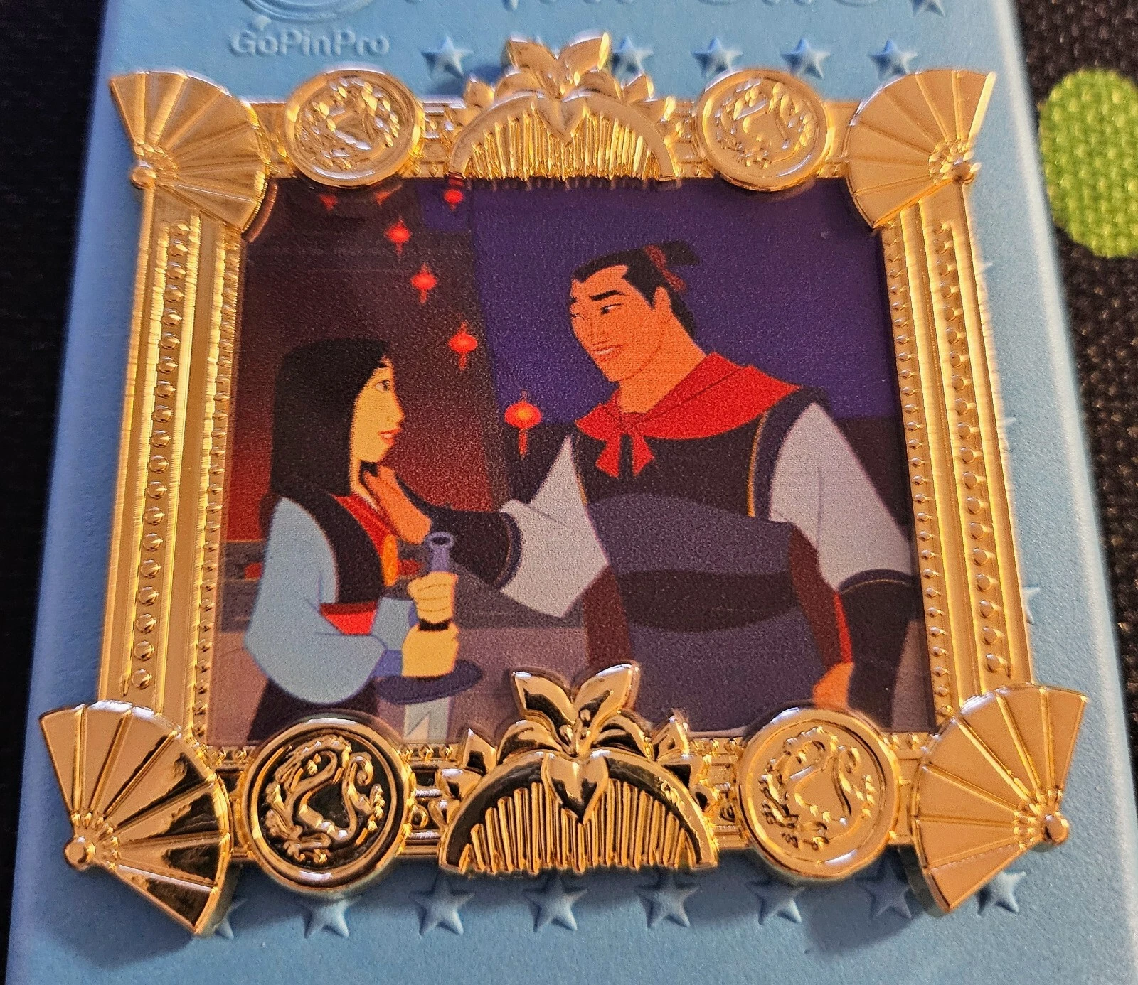 GoPinPro Licensed Picture Perfect Mystery Mulan LE 300 Disney Pin
