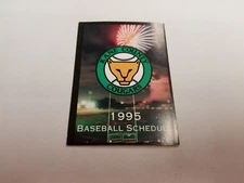 Kane County Cougars 1995 Minor Baseball Pocket Schedule - Goose Island Ale
