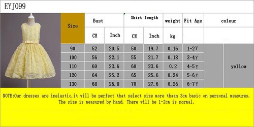 Flower Kids Girls Tutu Dress Princess Wedding Pageant Birthday Christmas Dresses - Picture 38 of 38