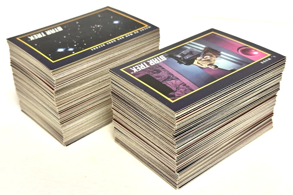 Полный набор коллекционных карт 1991 Star Trek 25th Anniversary серии 1 и 2 1-310 - Изображение 3 из 4