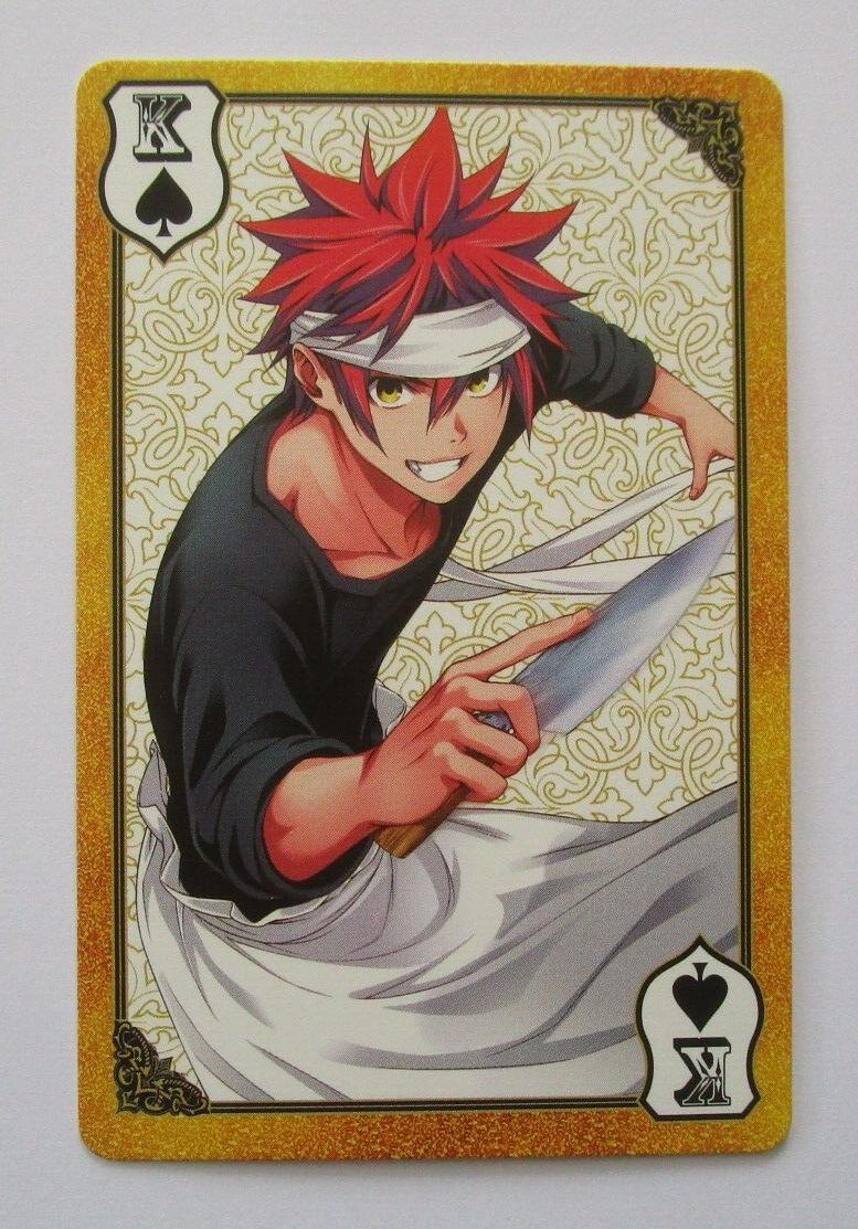 Food Wars Shokugeki no Souma Limited Card Shueisha Festival Sōma Yukihira