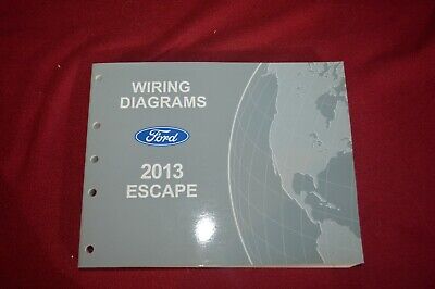 2013 Ford Escape Wiring Diagram Manual FCCA | eBay