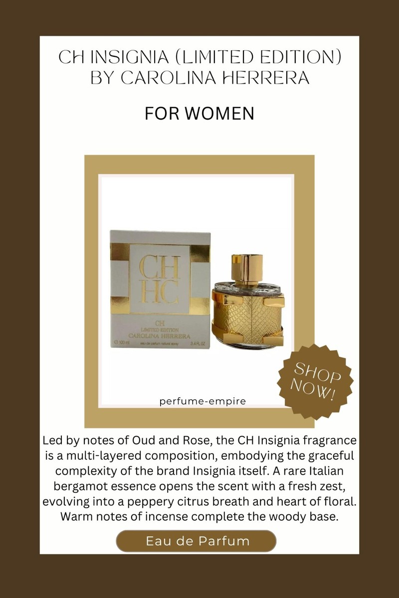 CH Insignia (Limited Edition) Carolina Herrera women EDP 3.3 / 3.4 