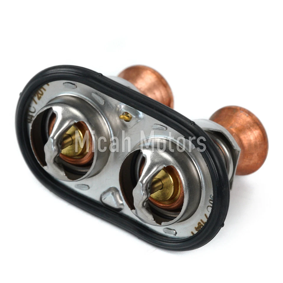 Coolant Thermostat For 11-22 Ford F-250 F-350 F-450 F-550 Super Duty 5.2L 6.7L Foto 2 de 4