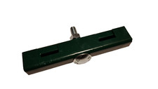 Gittermattenverbinder Mattenverbinder U-Form Zaunverbinder grün 6005 Doppelstab
