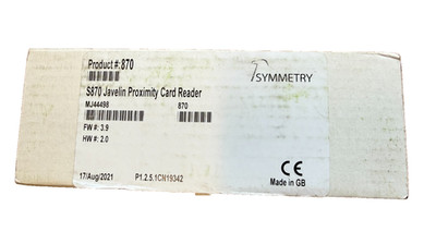 AMAG Symmetry S870 Javelin Proximity Card Reader