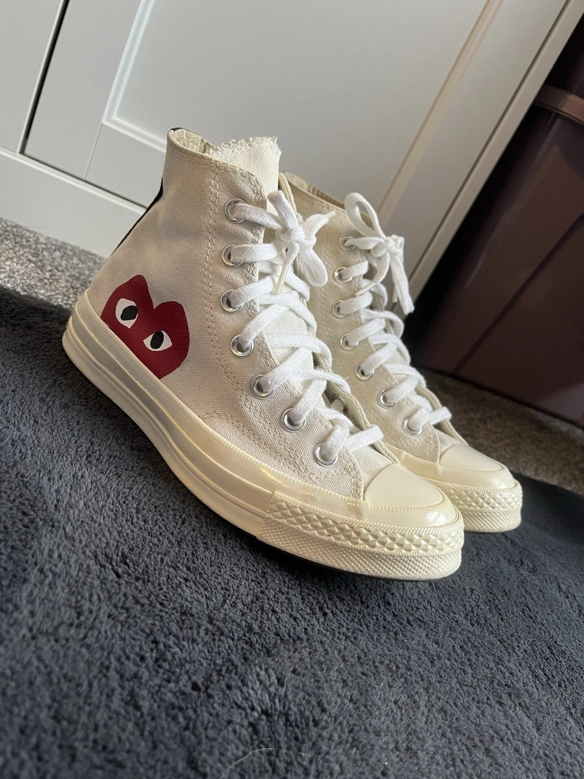 scarpe taglia 9 donna cdg converse