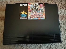 SNK Neo Geo AES NEO-0 Console Complete Set Black Tested Used With Box & Software