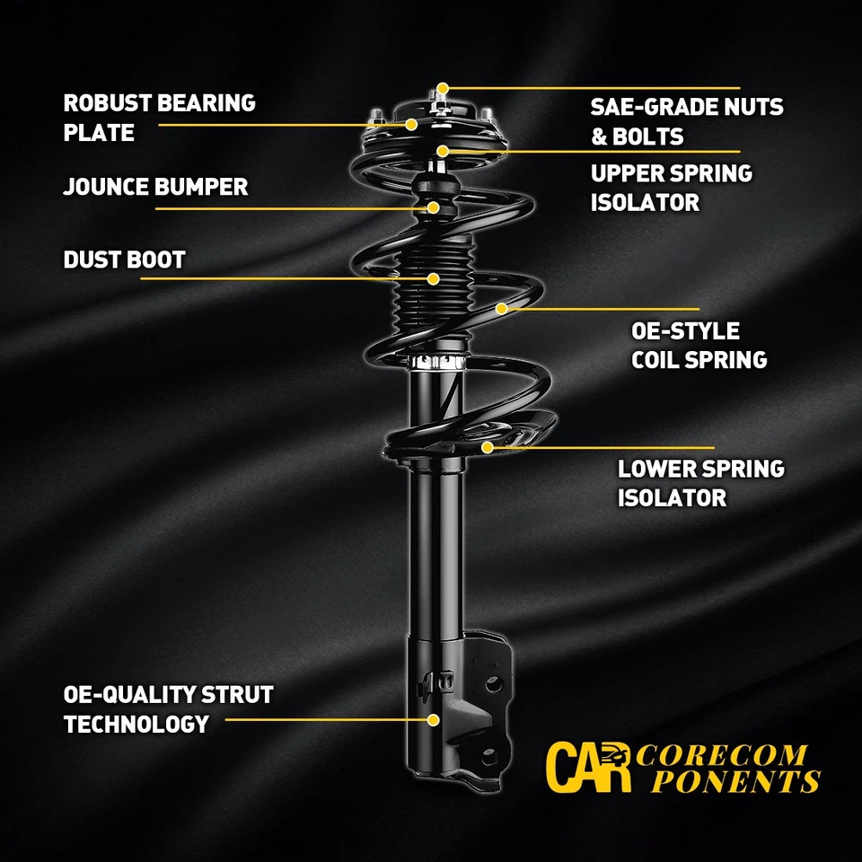 Amortecedores dianteiros e traseiros Monroe OE compatíveis com 1985-1996 Ford F-150 2WD HD garantia vitalícia - Imagem 2 de 4