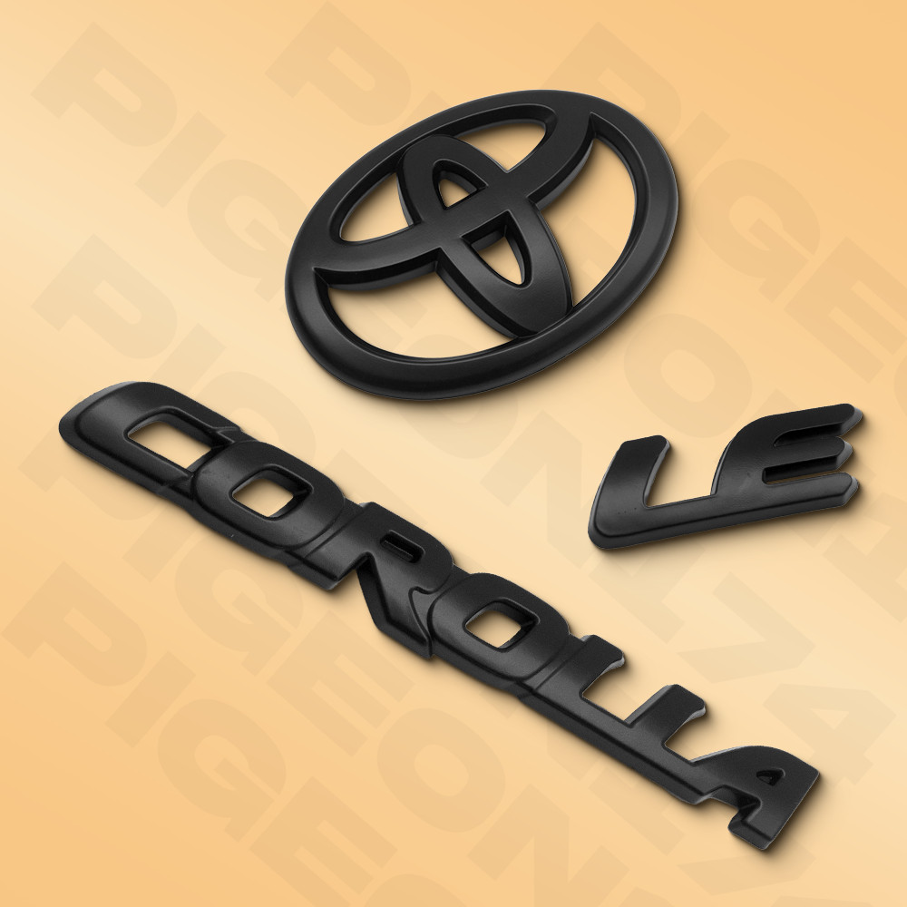 Overlay Kit Emblem For Corolla LE Sedan Accessories 2020-25 Trunk PT948-02200-02