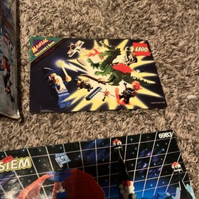 VINTAGE BOX AND INSTRUCTIONS ONLY Lego 6983 Ice Station Odyssey ICE PLANET 2002