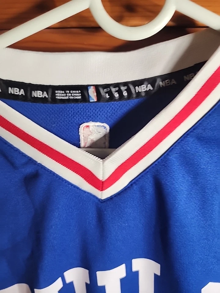 Markelle Fultz #7 Philadelphia 76ers NBA Blue Jersey Size Youth Large 14/16 - Image 2 of 4