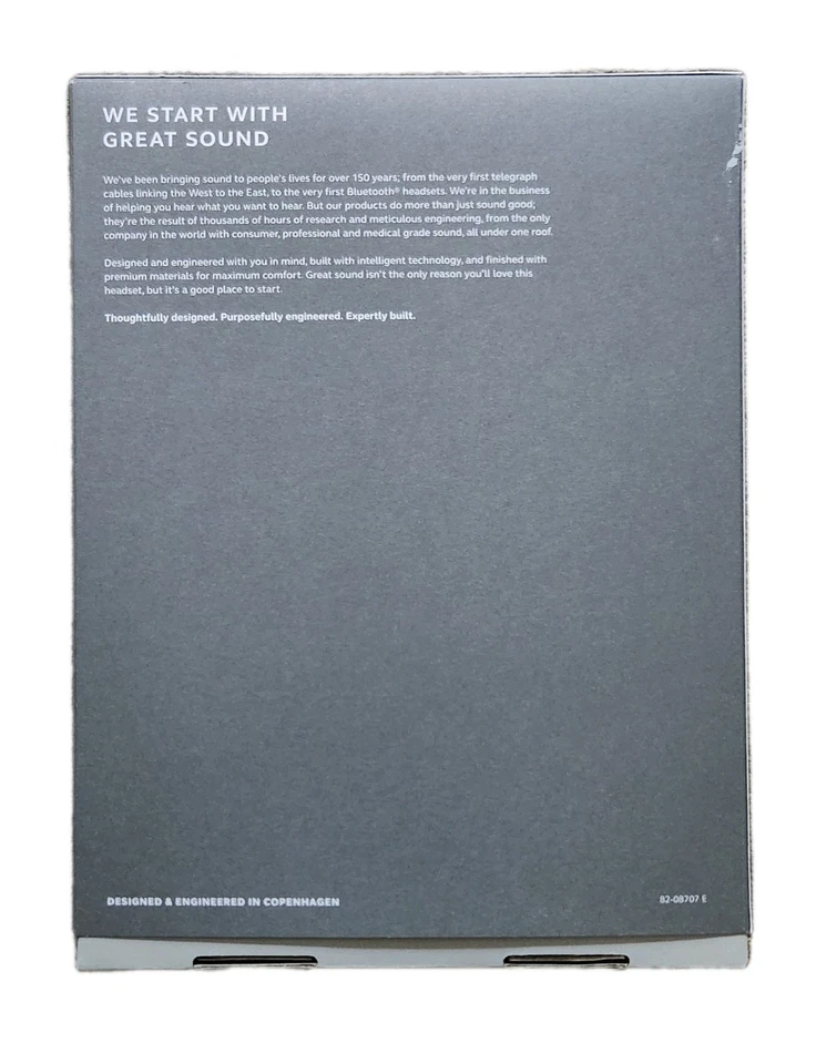 JABRA Evolve2 65 USB-C HSC110W Wireless Headset W/ Dongle, Case, & Charging dock - Image 3 of 4