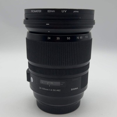 Sigma Art Lens 24-105mm f/4 DG OS HSM For Canon EF Mount Auto & Manual Lens