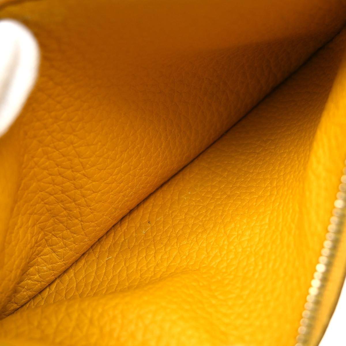 Hermes Dogon Duo Combined Leather Yellow Wallets Accessory image 3