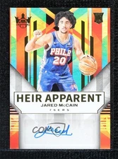 2024 Panini Court Kings Heir Apparent /125 Jared McCain #HA-JAR Rookie Auto RC