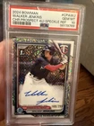 2024 Bowman Walker Jenkins Chrome Prospects Speckle Refractor Auto /299 PSA 10