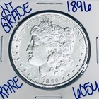 1896 MORGAN SILVER DOLLAR AUTHENTIC HI GRADE U.S. MINT COIN FREE SHIPPING 6054