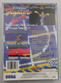 Virtua Fighter Remix - Longbox (Sega Saturn, 1995) Compete - Tested - Reg. Card