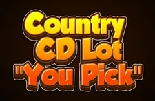 Country CD Lot - You Pick - **BUY 5 GET 2 FREE**  Garth Brooks Alan Jackson Reba