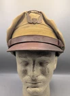 WWII/2 US ATC visor cap with ATC buttons and ATC cap badge