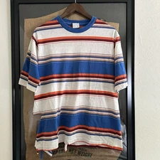 Vintage Thrashed 70s Striped JC Penney’s T Shirt Size L
