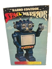 Vintage Straco Radio Controlled battle Space Warrior video screen Not Working