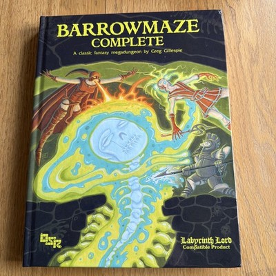 Greg Gilles RPG  Barrowmaze Complete (Labyrinth Lord )