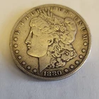 1880 CC Morgan Silver Dollar Carson City Mint