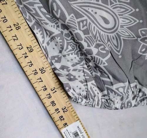 Lotus And Luna Pants Medium Galapagos Harem Boho Cottage Core Peasant S/M New - Picture 6 of 16