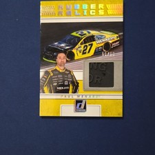 Donruss Racing, Rubber Relics - Paul Menard NASCAR memorabilia cards Lot (2)