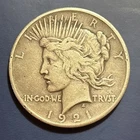 1921 Peace Dollar $1 - Philadelphia - Key Date