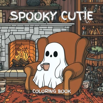 Spooky Cutie: Coloring Book for Adults and Teens Featuring Cute Creepy Creatures