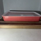 Pyrex Vintage Pink Flamingo Lasagna Caserole Pan Dish #232 2 Qt 12 Inch USA