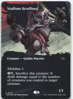 Stadium Headliner (Borderless) R Tarkir: Dragonstorm 344 NM