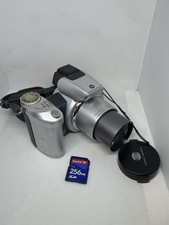 Konica Minolta Dimage Z2 4MP Digital Bridge Camera W/SD Card Working Tested C43