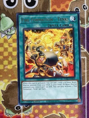 Yugioh Fire Formation - Tenki WISU-EN028 Single