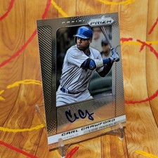 2013 Carl Crawford Panini Prizm - Autographs #CC (AU) Rays Red Sox