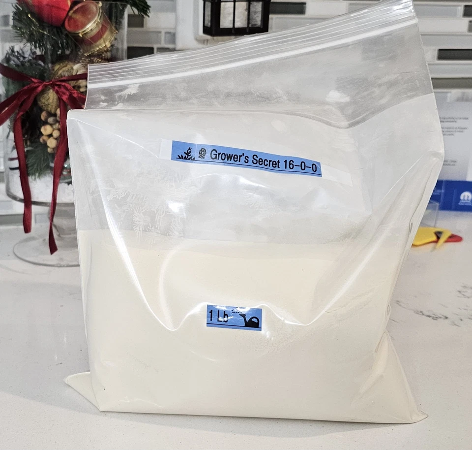 Grower's Secret Nitrogen 16-0-0 • Organic • Readily Available For Uptake • 2 Lb - Image 4 of 4
