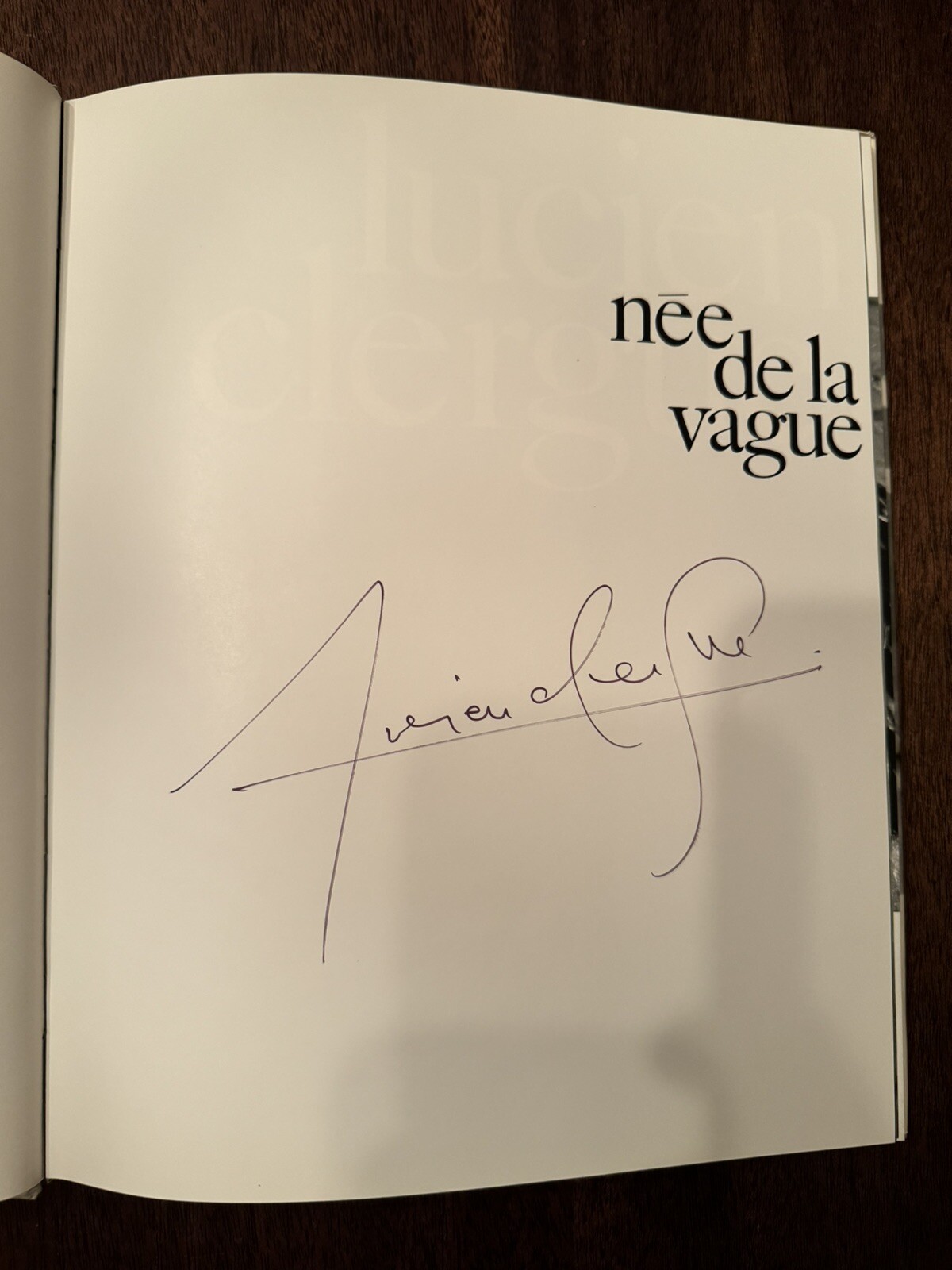 Rare Lucien Clergue NÉE DE LA VAGUE 1968 Signed First Edition Hardcover W/ DJ eBay