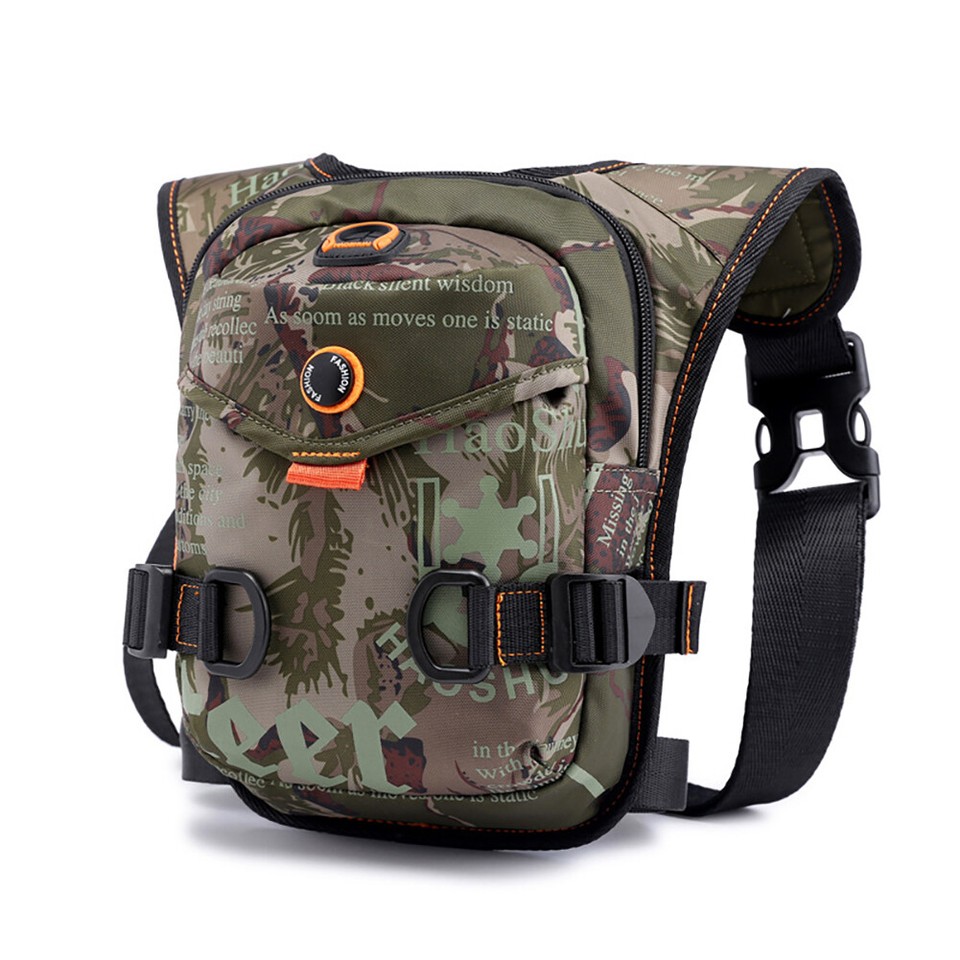 Men Messenger Bags Waterproof Shoulder Bag Adjustable for Outdoor