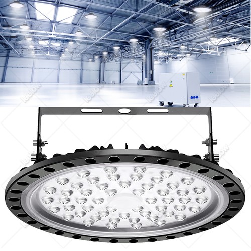 50W-500W UFO LED Hallenbeleuchtung Hallenstrahler Hallenleuchte Industrielampe - Bild 247 von 280